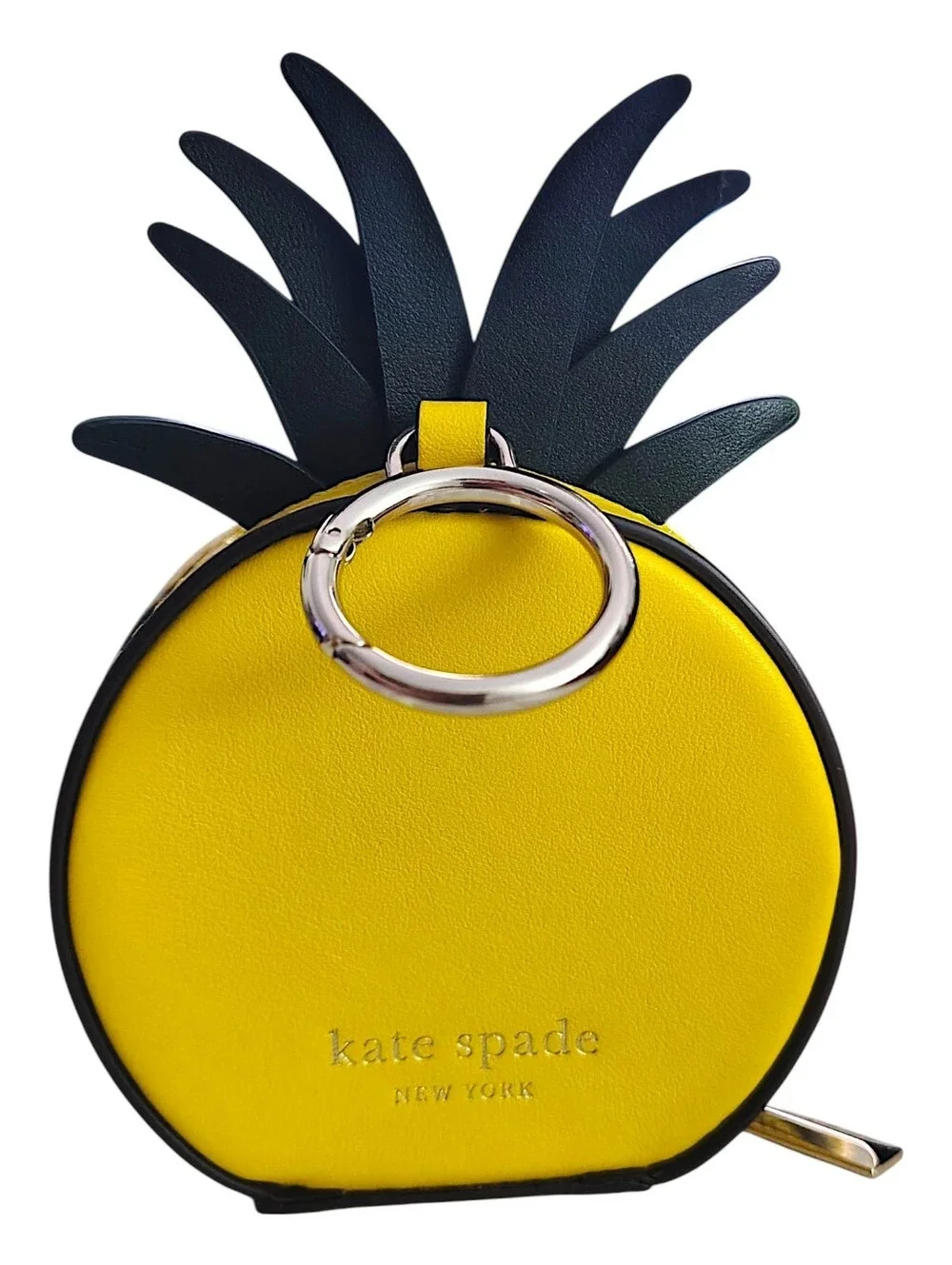 Kate Spade Picnic Pineapple Coin Purse Keychain